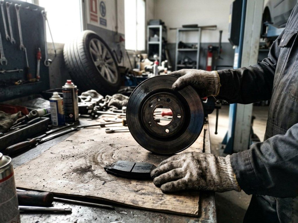 Foto 1 Recupere una frenada segura: cambio de discos y pastillas de freno en Ponte Caldelas